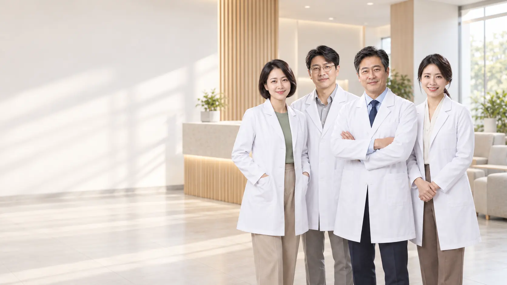 온결치과병원 의료진 4인